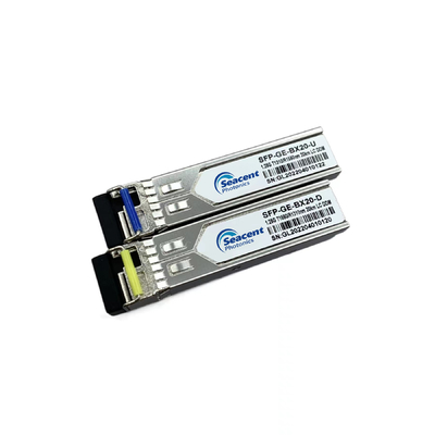 de los 20Km SFP del transmisor-receptor solo LC/SC SMF 1310nm Tx 1550nm Rx punto de congelación LD del módulo 1.25Gb/s BiDi