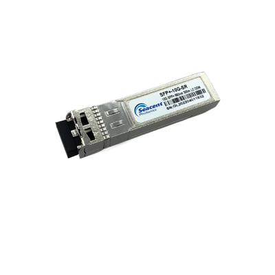 Transmisor-receptor óptico del SENIOR los 300m SFP+ del LC DDM 850nm del duplex del módulo 10Gb/S del transmisor-receptor de MMF