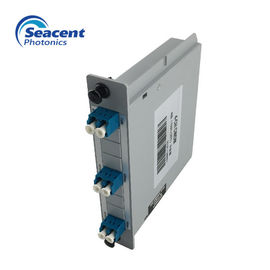6 tipo enchufable buena consistencia de canal a canal del CH 200G DWDM Mux Demux