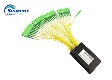 Alto divisor 1X32 de la fibra del Plc de la estabilidad 2.00m m para Internet atado con alambre de la TV
