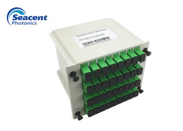 Tipo de la inserción del divisor 2x32 del PLC del casete del SC APC de la fibra óptica