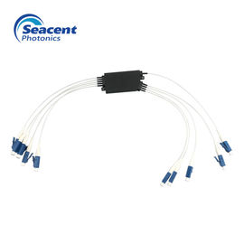 Mini CompactCWDM Mux Demux 8 CH para la pérdida de inserción baja de las redes de las telecomunicaciones