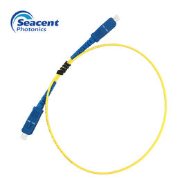 Duplex del cordón de remiendo del solo modo del SC los 9/125µM del SC con el polaco ROHS del UPC aprobado