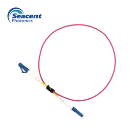 Sc a dos caras con varios modos de funcionamiento Lc el 1m UPC del cordón de remiendo de la fibra óptica para la red de FTTX