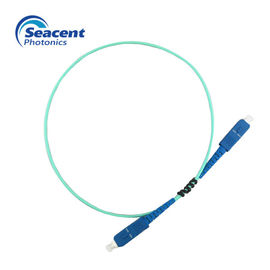 cordón de remiendo de la fibra óptica del SC del SC de 2.0m m UPC con varios modos de funcionamiento con el material del PVC/de LSZH