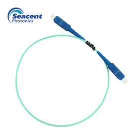 Cordón de remiendo de la fibra óptica de 1 metro, SC al simplex con varios modos de funcionamiento del puente de la fibra del SC UPC