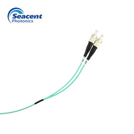 coleta óptica del remiendo de la fibra de los 0.9MM los 2MM los 3MM, duplex con varios modos de funcionamiento de la coleta de la fibra del ST