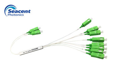 2x8 tipo micro pérdida de inserción baja del divisor del PLC con el conector de SC/APC