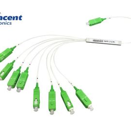 Divisor 1x8 del PLC de la fibra óptica de FTTH FTTB FTTX con el conector del SC APC