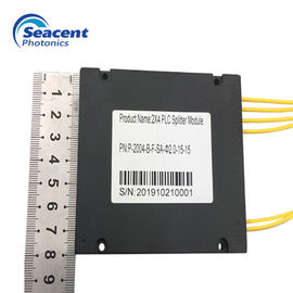 tipo divisor del casete del ABS 2X4 del Plc de la fibra del módulo/FTTH del divisor del PLC