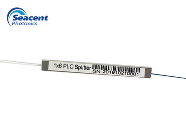 Fibra al tipo casero divisor de la rama del PLC de la fibra óptica de 1x6