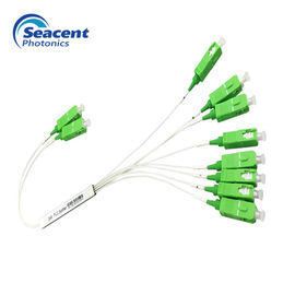Divisor de acero de la fibra óptica del PLC del tubo 2*8